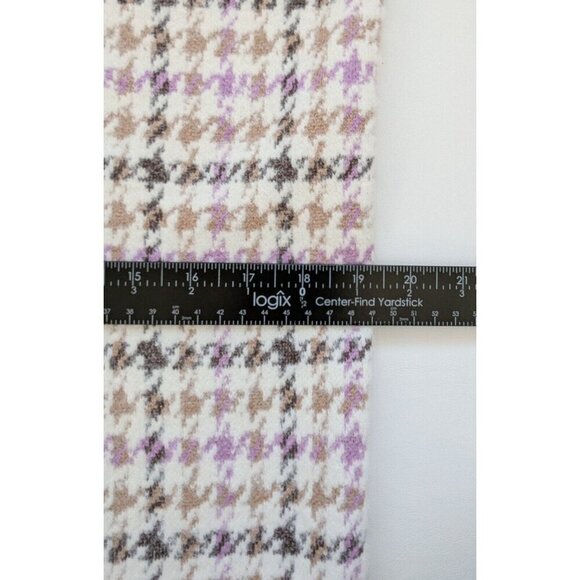 Ann Taylor Petite Boyfriend Houndstooth Long Cardigan Size Medium - Picture 8 of 11